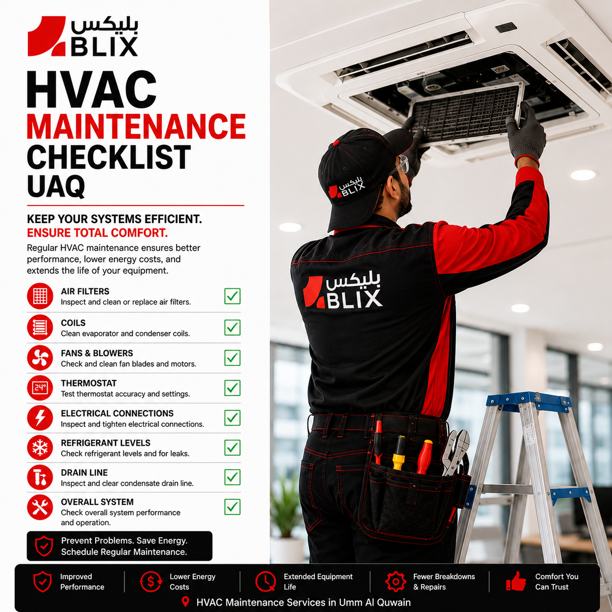 HVAC Maintenance Checklist UAQ